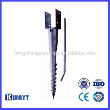 GALVANIZED SCREW GROUND ANCHOR FOR SOLAR PANEL, FENCE, POLE